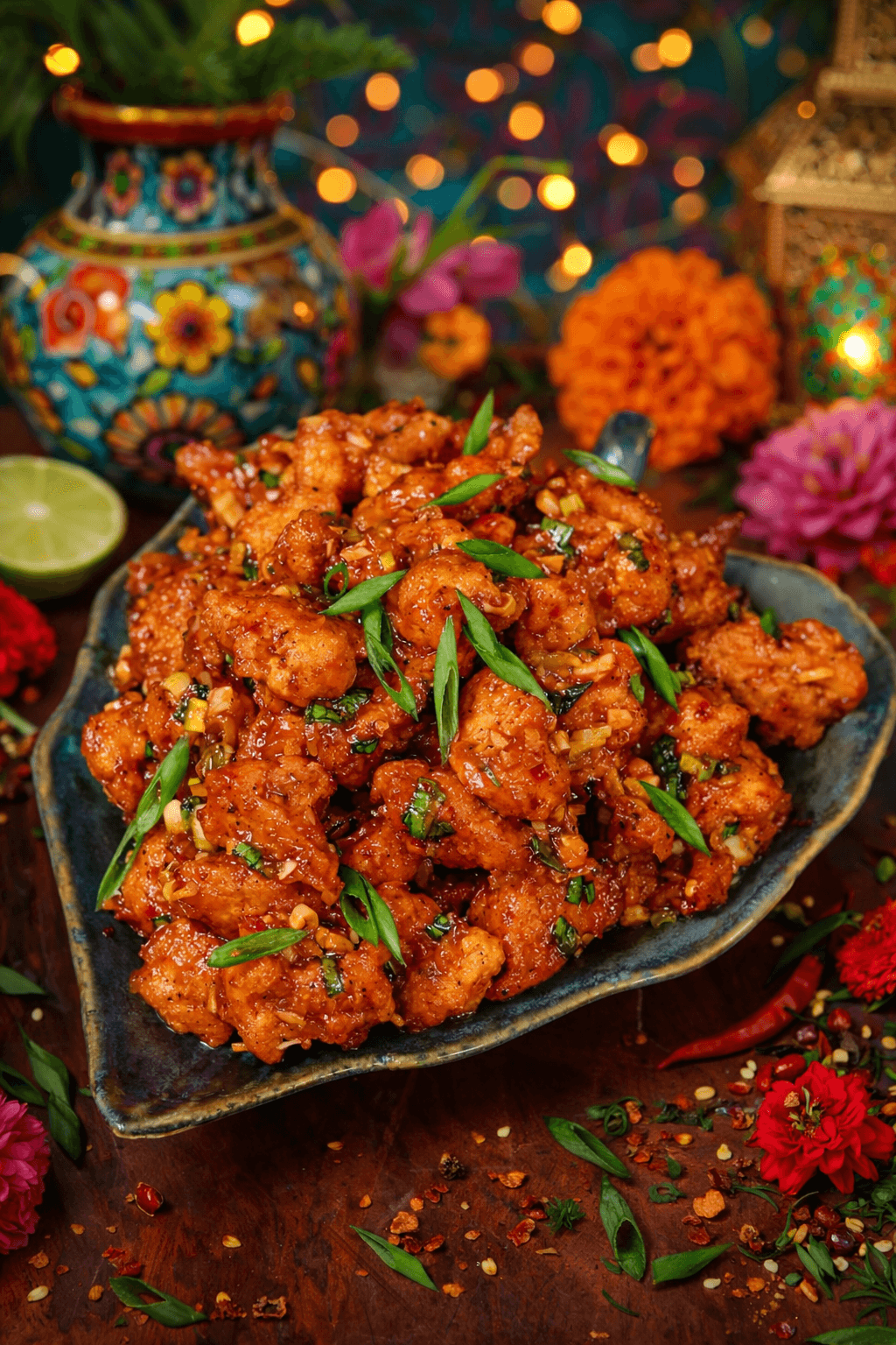 Honey Garlic Cauliflower